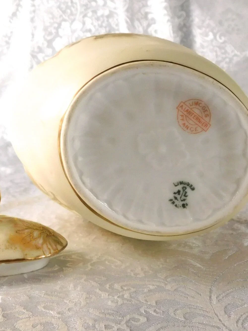 Alfred Lanternier Limoges this cream